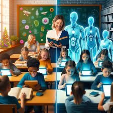 AI role in kindergarten Education