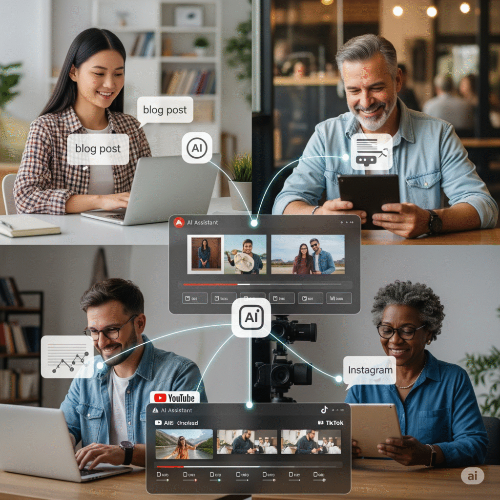 AI for turning Blog into Videos